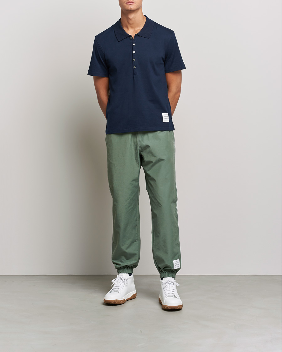Heren | Polo's | Thom Browne | Relaxed Fit Polo Navy