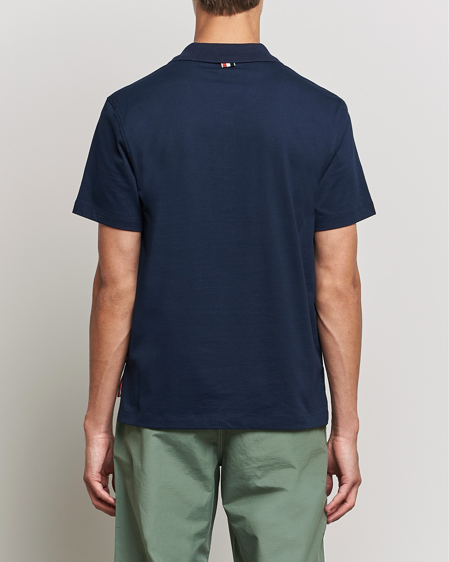 Heren | Polo's | Thom Browne | Relaxed Fit Polo Navy