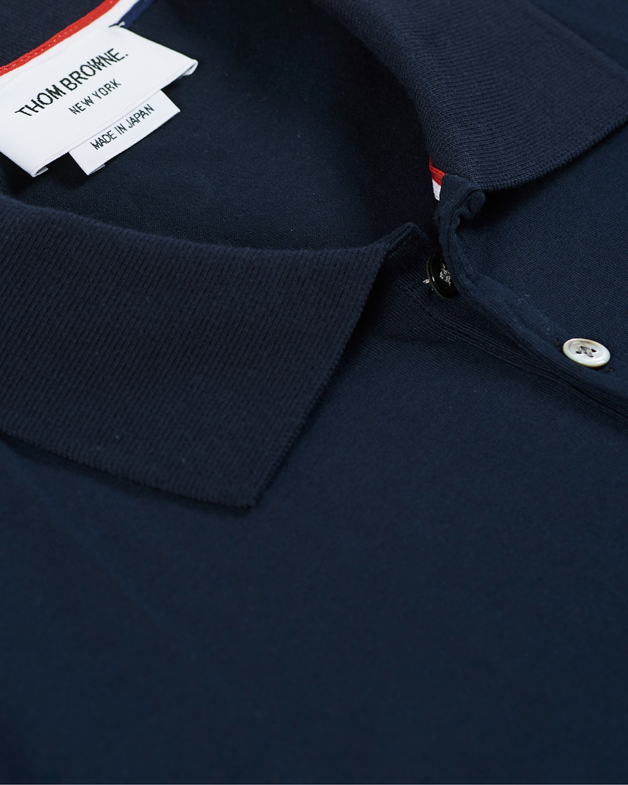 Heren | Polo's | Thom Browne | Relaxed Fit Polo Navy