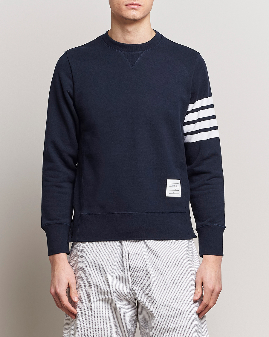 Heren | Sweatshirts | Thom Browne | 4 Bar Sweatshirt Navy
