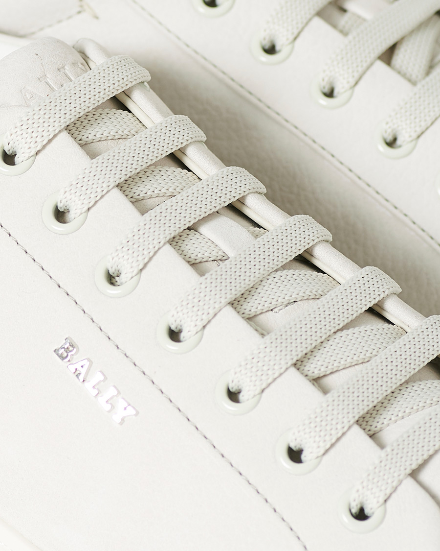 Heren | Bally Miky Sneaker Dusty White Suede | Bally | Miky Sneaker Dusty White Suede
