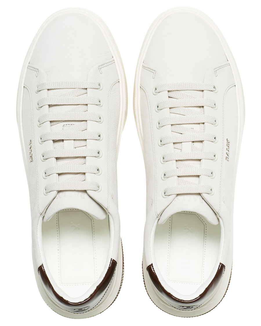 Heren | Bally Miky Sneaker Dusty White Suede | Bally | Miky Sneaker Dusty White Suede