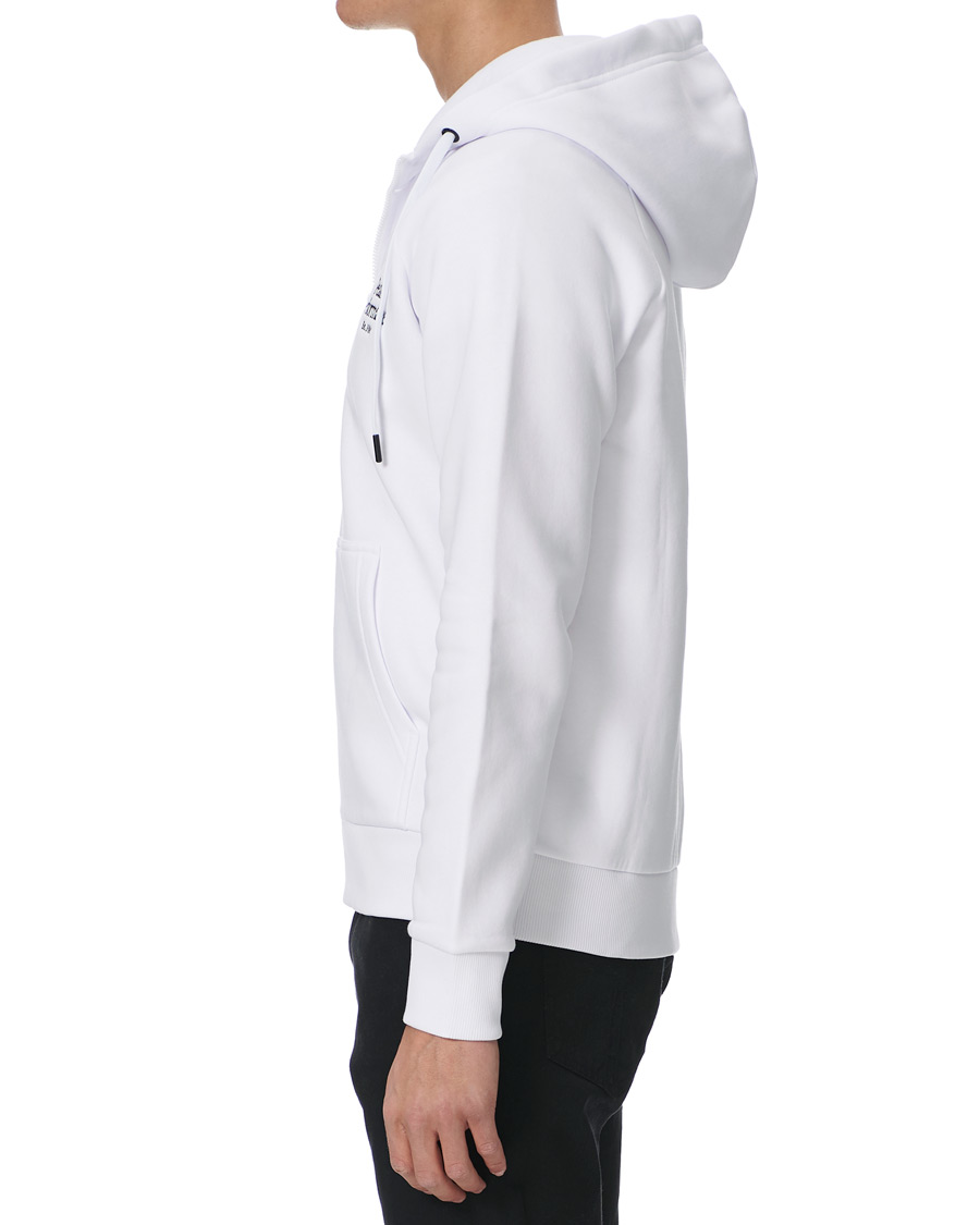 Heren | Truien | Peak Performance | Original Logo Full Zip Hoodie White
