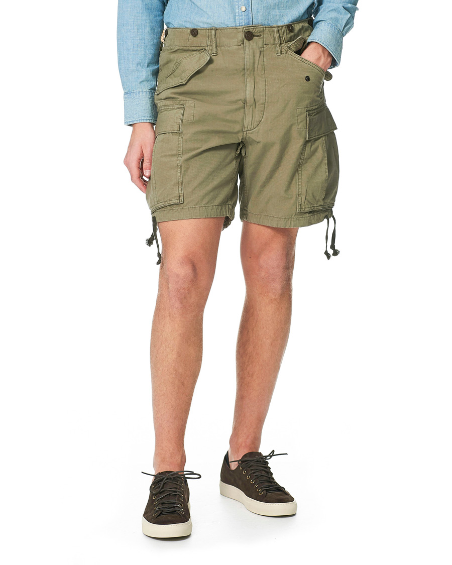 Heren | Korte broek | RRL | Regiment Cargo Shorts Shelter Green