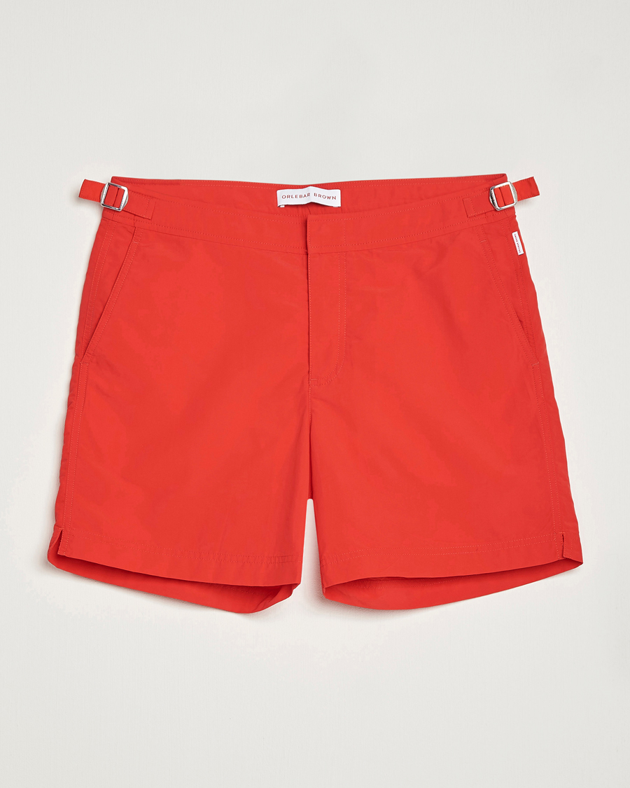 Heren | Zwembroek | Orlebar Brown | Bulldog II Medium Length Swim Shorts Rescue Red