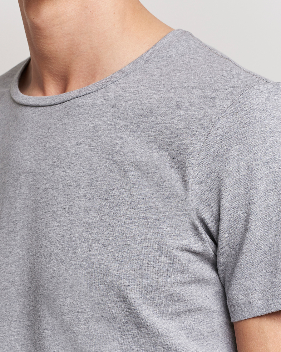 Heren | T-shirts | Bread & Boxers | 4-Pack Crew Neck Tee White/Black/Grey/Navy