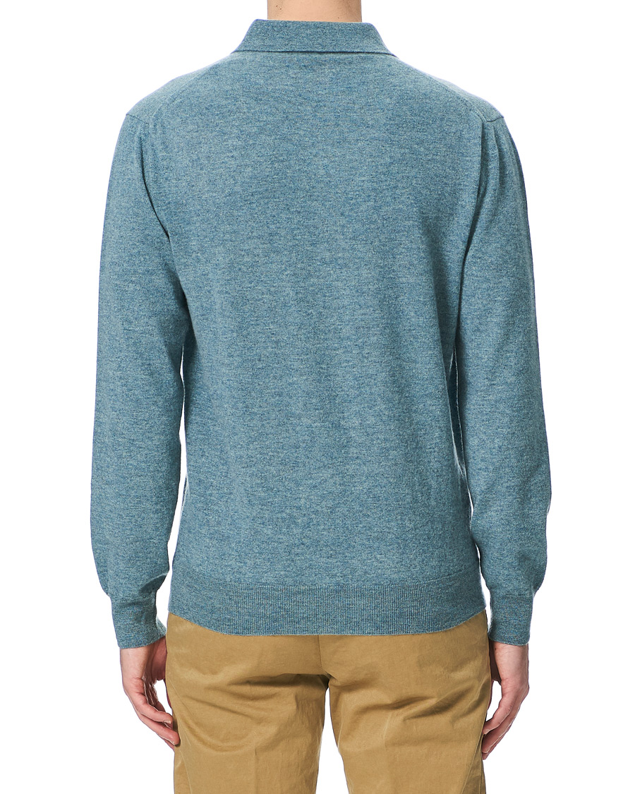 Heren | Truien | Altea | Todd & Duncan Cashmere Polo Oribe Green