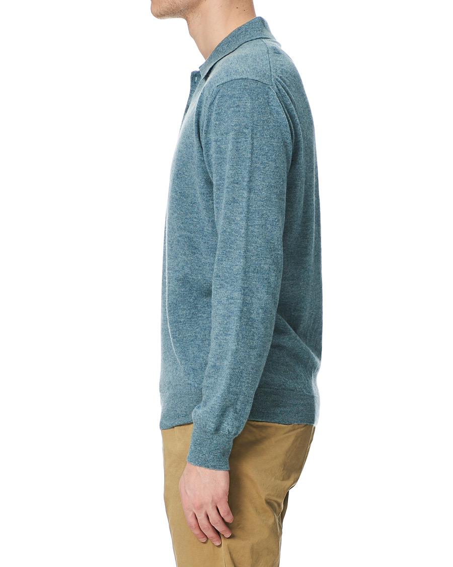 Heren | Truien | Altea | Todd & Duncan Cashmere Polo Oribe Green