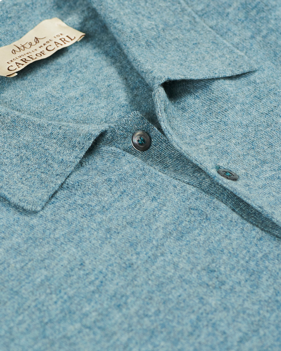 Heren | Truien | Altea | Todd & Duncan Cashmere Polo Oribe Green