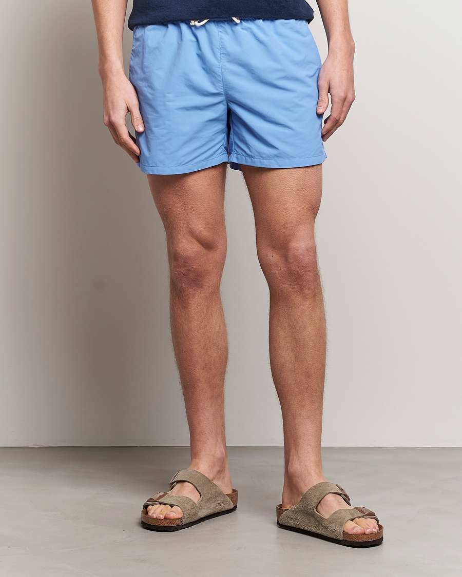 Heren | Italian Department | Ripa Ripa | Plain Swimshorts Light Blue