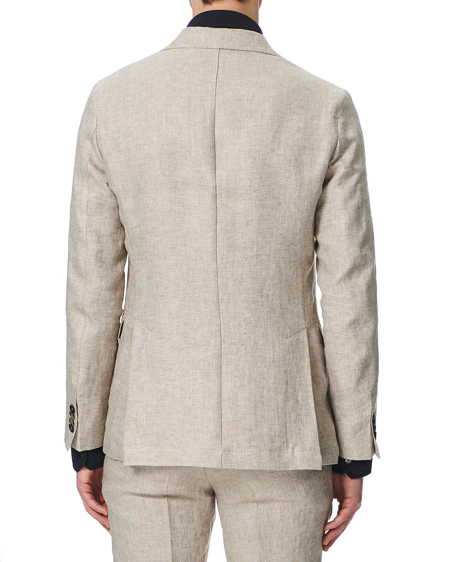 Heren | Blazers | Oscar Jacobson | Egel Linen Blazer Beige