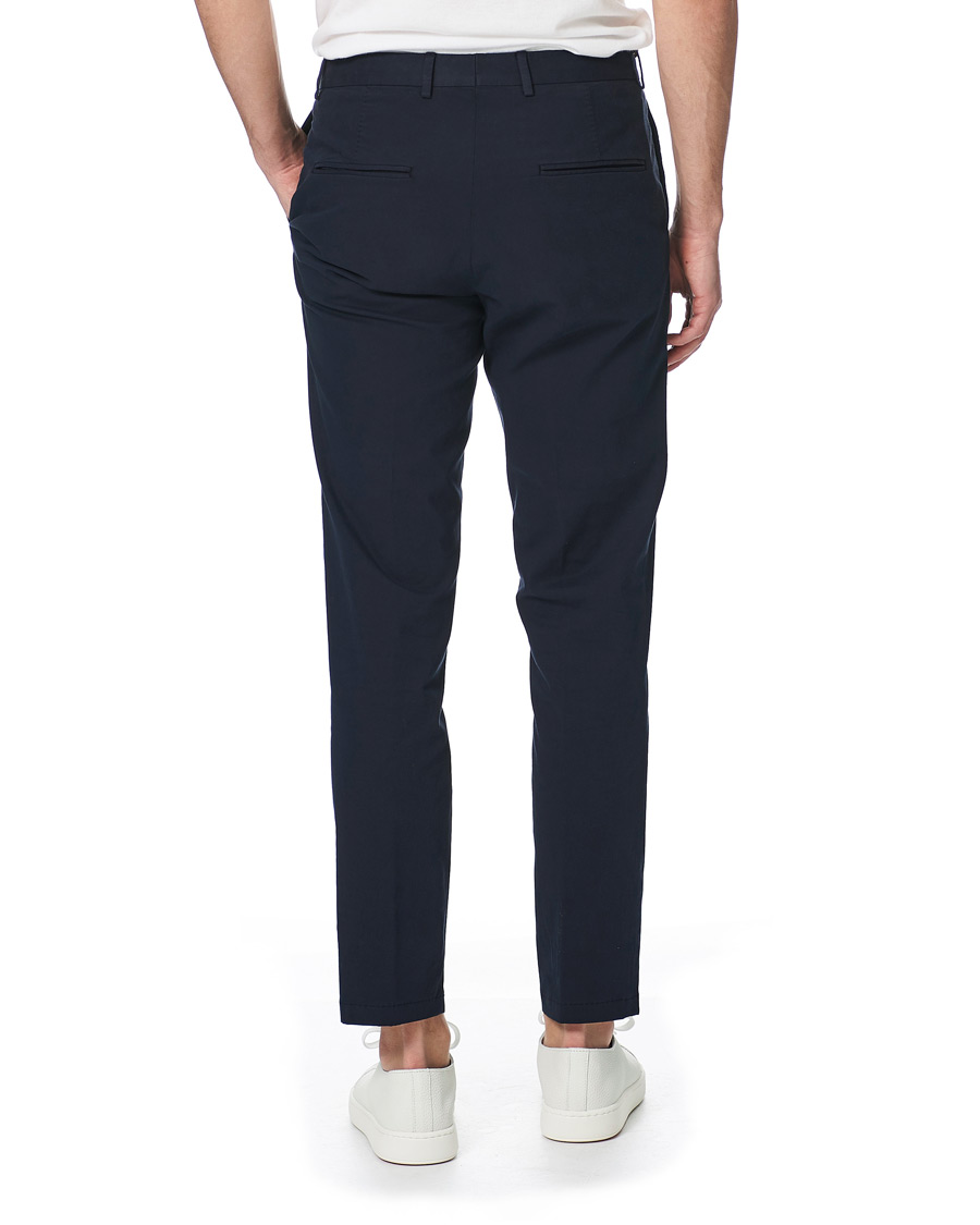 Heren | Broeken | Oscar Jacobson | Denz Cotton Trousers Navy