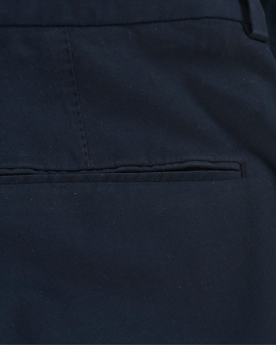 Heren | Broeken | Oscar Jacobson | Denz Cotton Trousers Navy