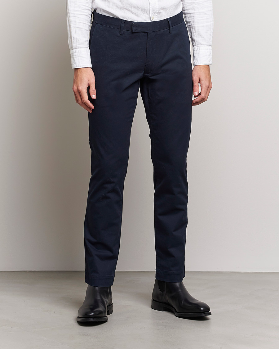 Heren | Broeken | Polo Ralph Lauren | Slim Fit Stretch Chinos Aviator Navy