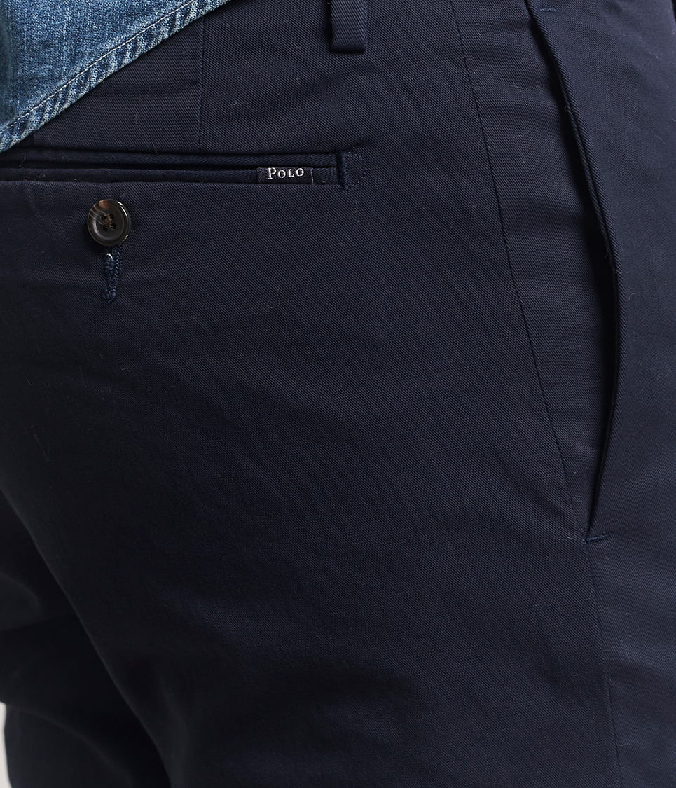 Heren | Broeken | Polo Ralph Lauren | Slim Fit Stretch Chinos Aviator Navy