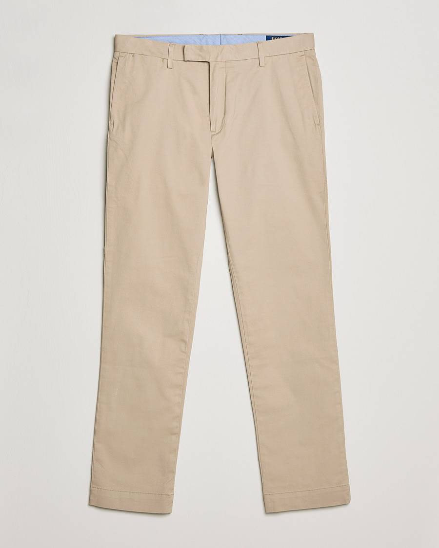 Heren | Broeken | Polo Ralph Lauren | Slim Fit Stretch Chinos Classic Khaki