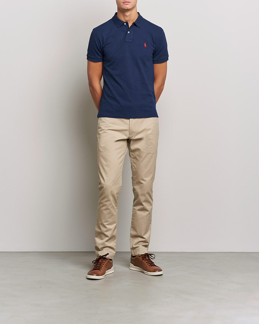Heren | Broeken | Polo Ralph Lauren | Slim Fit Stretch Chinos Classic Khaki