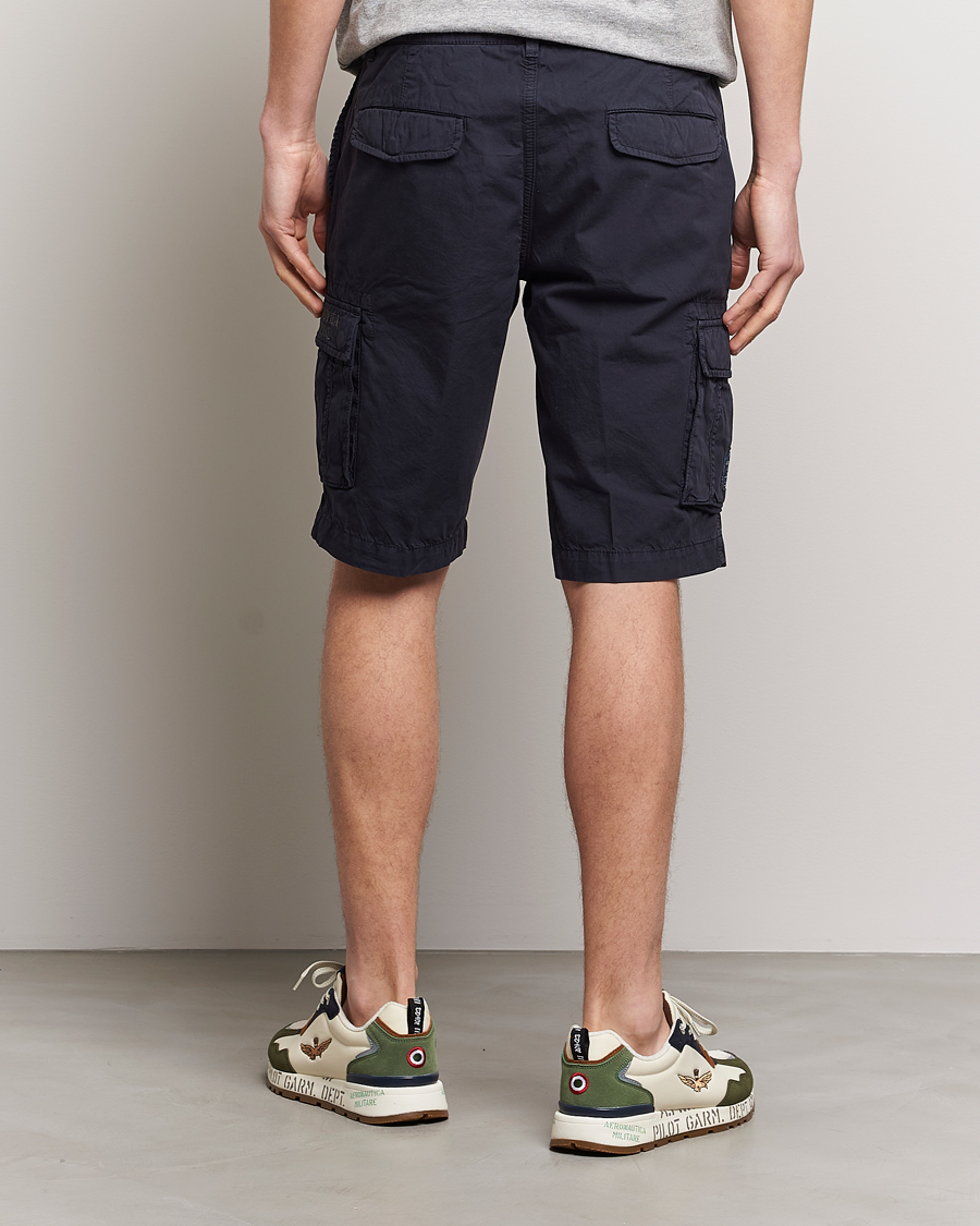 Heren | Korte broek | Aeronautica Militare | BE066 Cargo Shorts Navy
