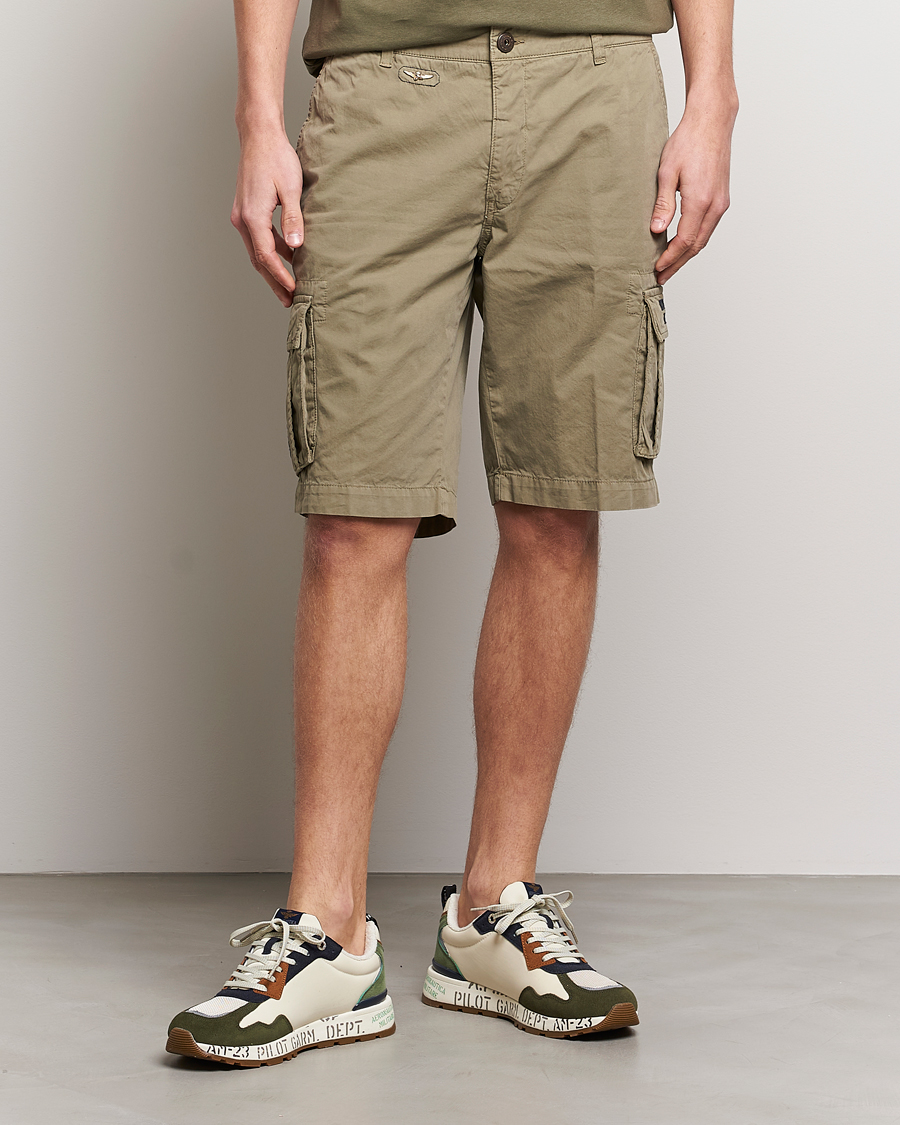 Heren | Aeronautica Militare | Aeronautica Militare | BE066 Cargo Shorts Green