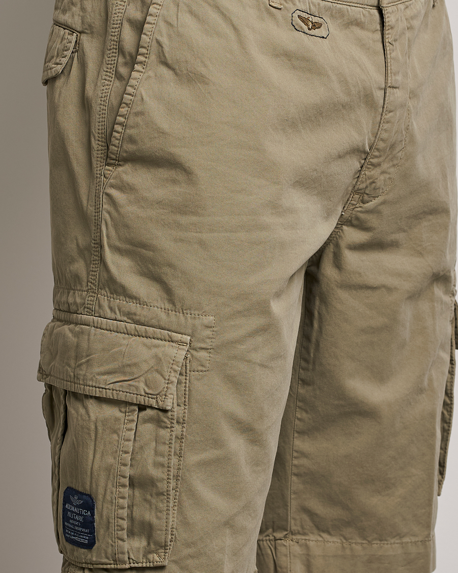Heren | Korte broek | Aeronautica Militare | BE066 Cargo Shorts Green