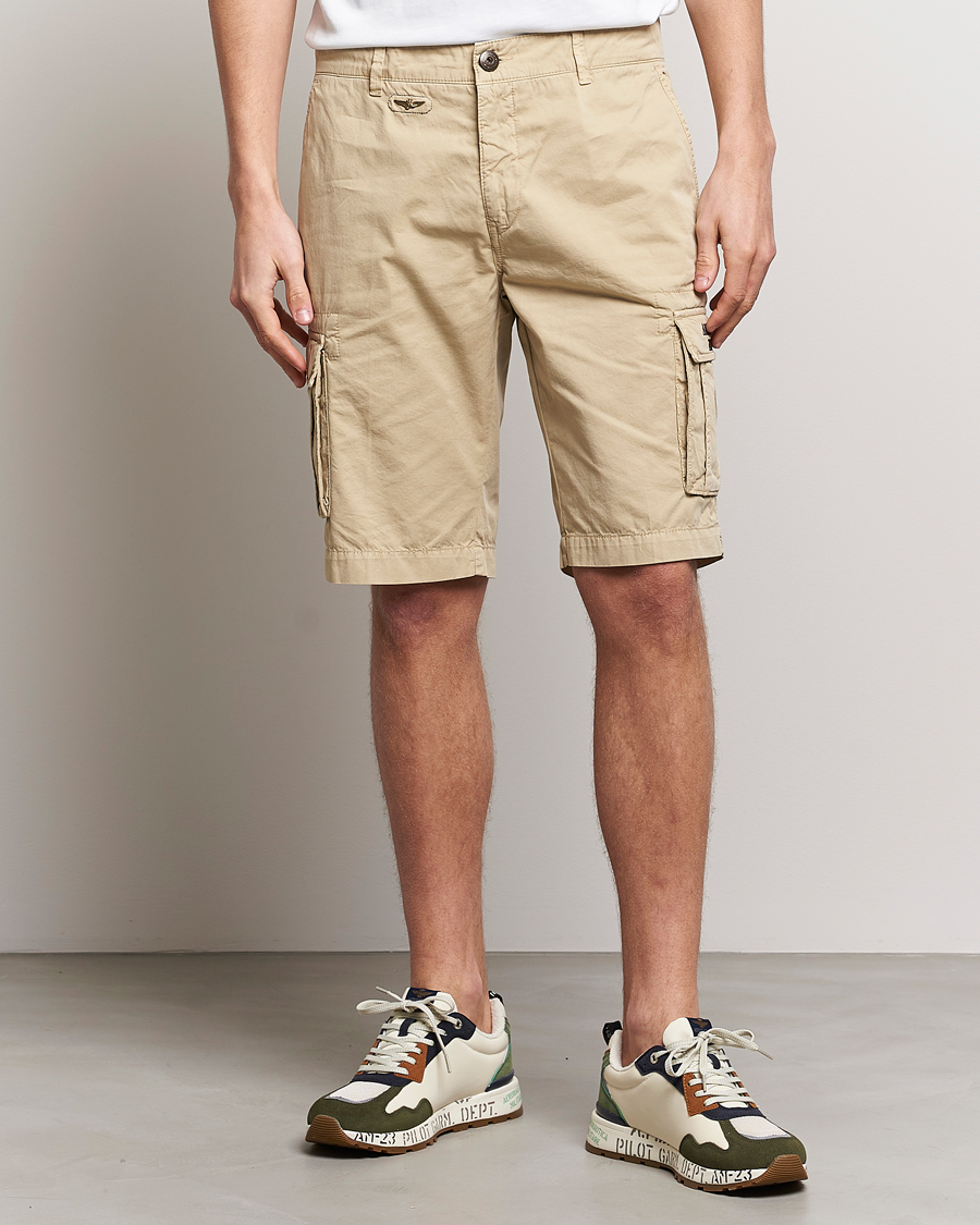 Heren | Aeronautica Militare | Aeronautica Militare | BE066 Cargo Shorts Sand