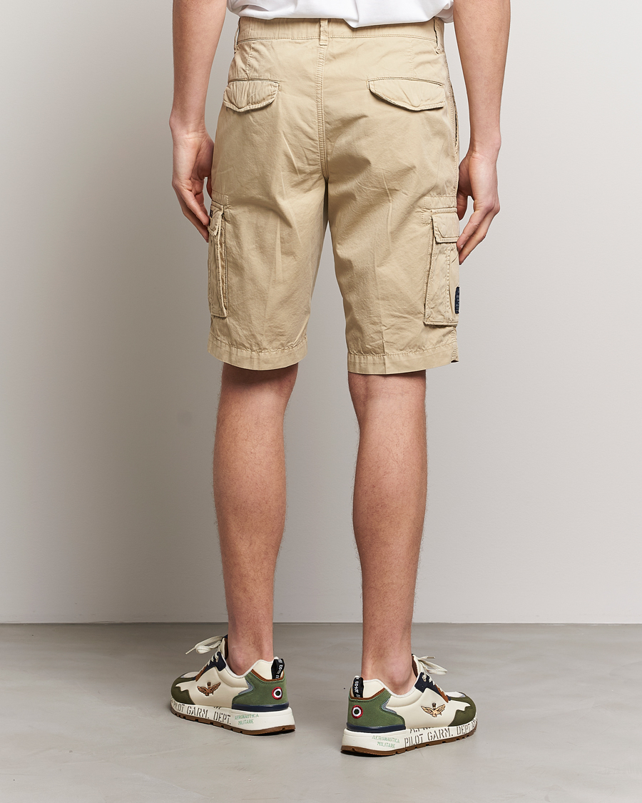 Heren | Korte broek | Aeronautica Militare | BE066 Cargo Shorts Sand