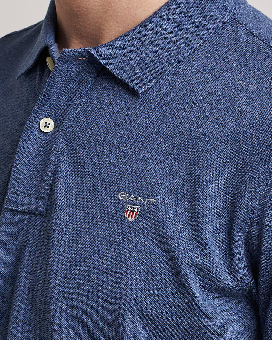 Heren | Polo's | GANT | The Original Polo Marine Melange