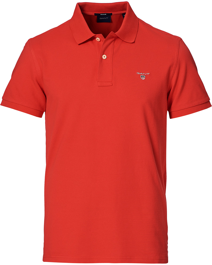 Heren | Polo's | GANT | The Original Polo Bright Red