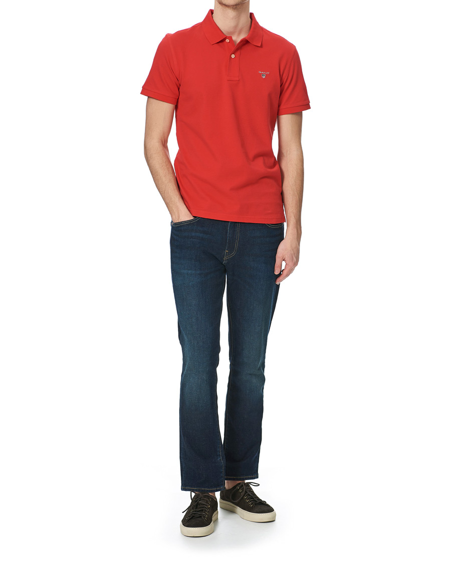 Heren | Polo's | GANT | The Original Polo Bright Red