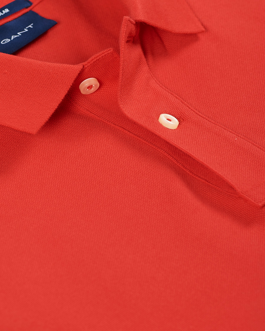 Heren | Polo's | GANT | The Original Polo Bright Red