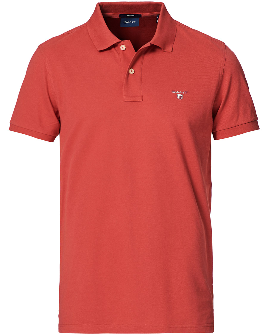 Heren | Polo's | GANT | The Original Polo Cardinal Red