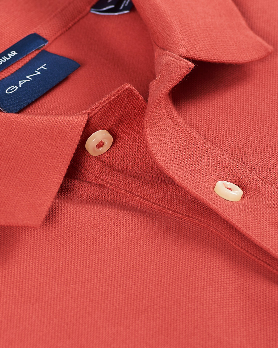Heren | Polo's | GANT | The Original Polo Cardinal Red