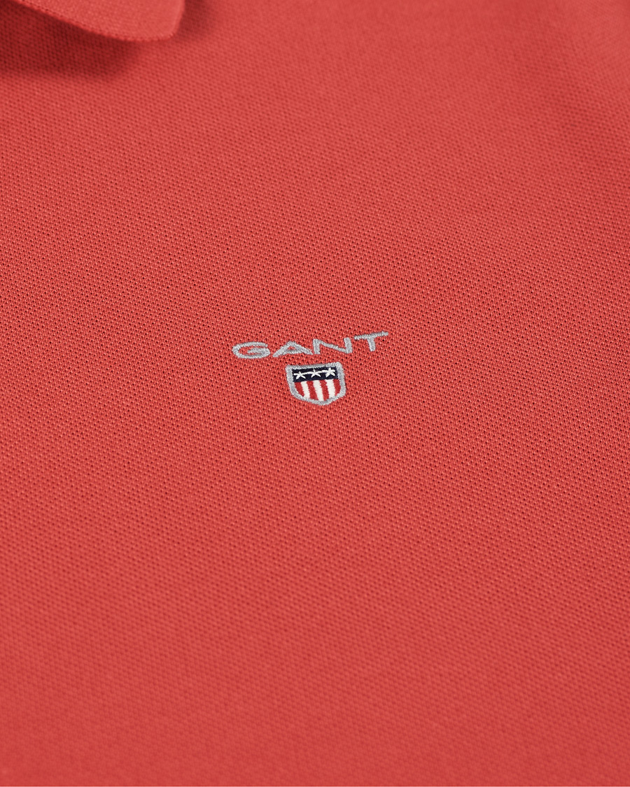 Heren | Polo's | GANT | The Original Polo Cardinal Red