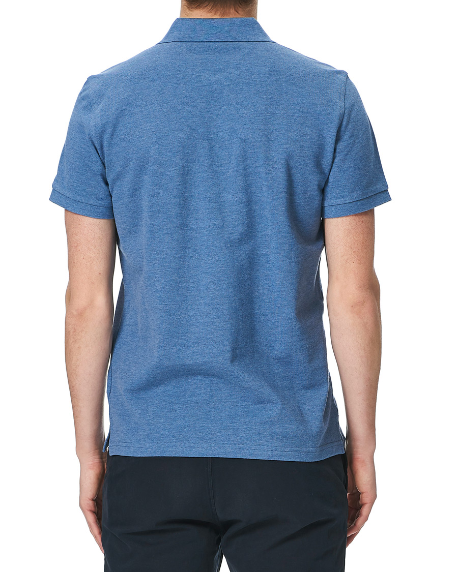 Heren | Polo's | GANT | The Original Polo Denim Blue Melange