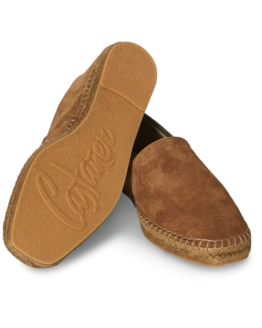Heren | Castañer Pablo Casual Suede Espadrilles Cuero | Castañer | Pablo Casual Suede Espadrilles Cuero