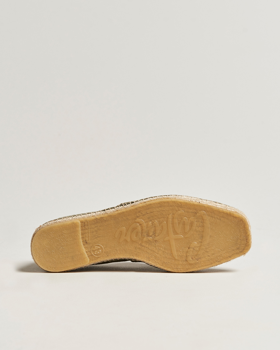 Heren | Espadrilles | Castañer | Pablo Washed Canvas Espadrilles Olive
