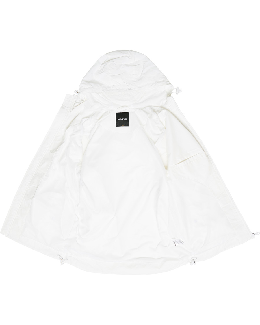 Heren | Jassen | Lyle & Scott | Zip Through Hooded Jacket White