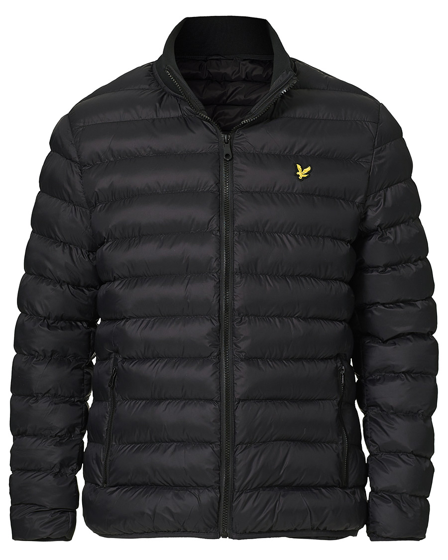 Heren | Jassen | Lyle & Scott | Packable Puffer Jacket Jet Black