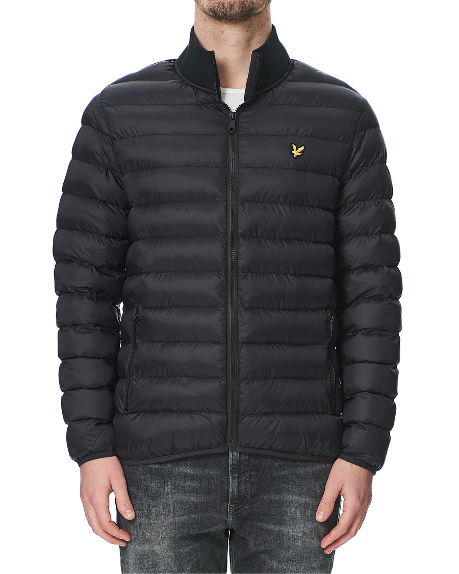 Heren | Jassen | Lyle & Scott | Packable Puffer Jacket Jet Black
