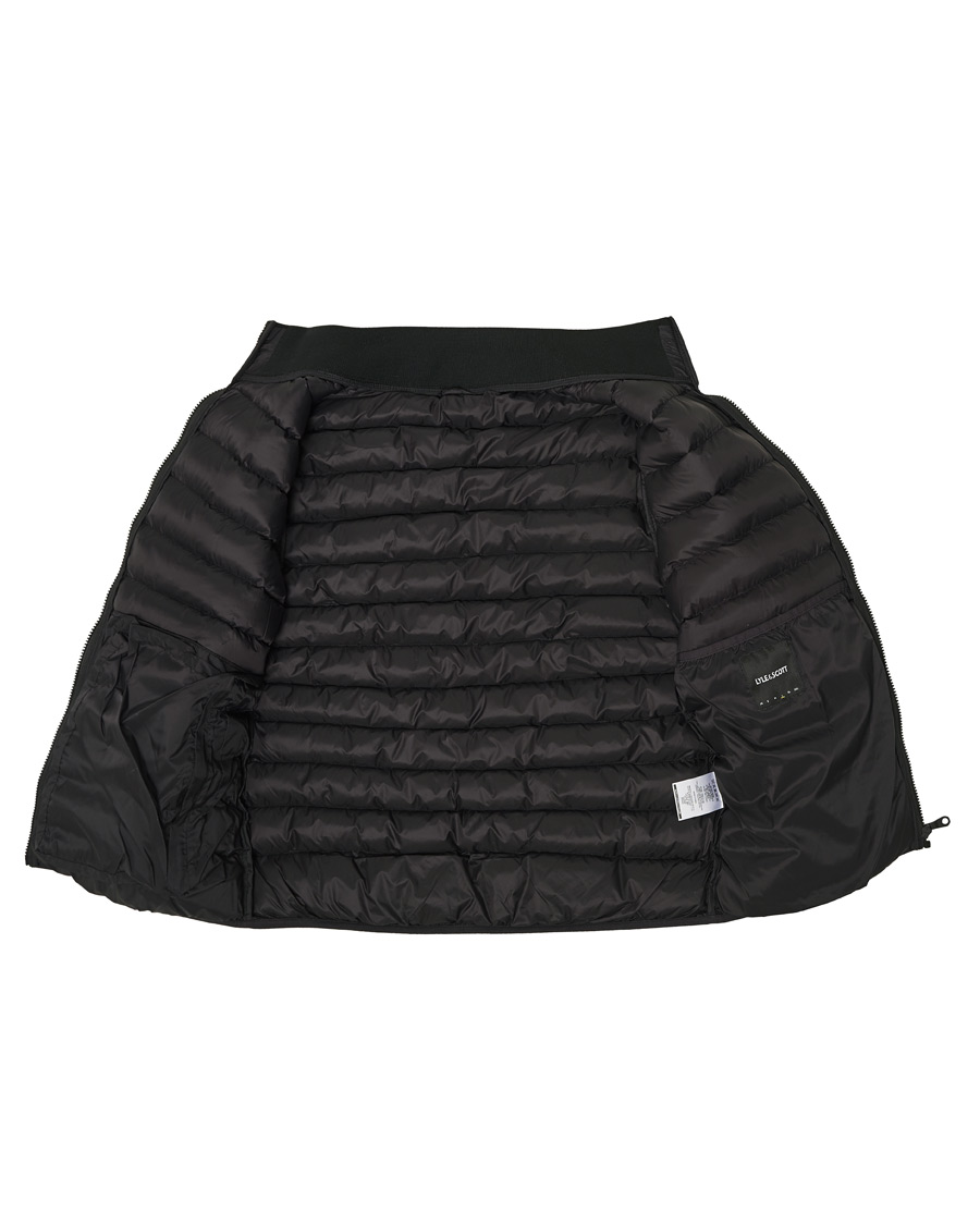 Heren | Jassen | Lyle & Scott | Packable Puffer Jacket Jet Black