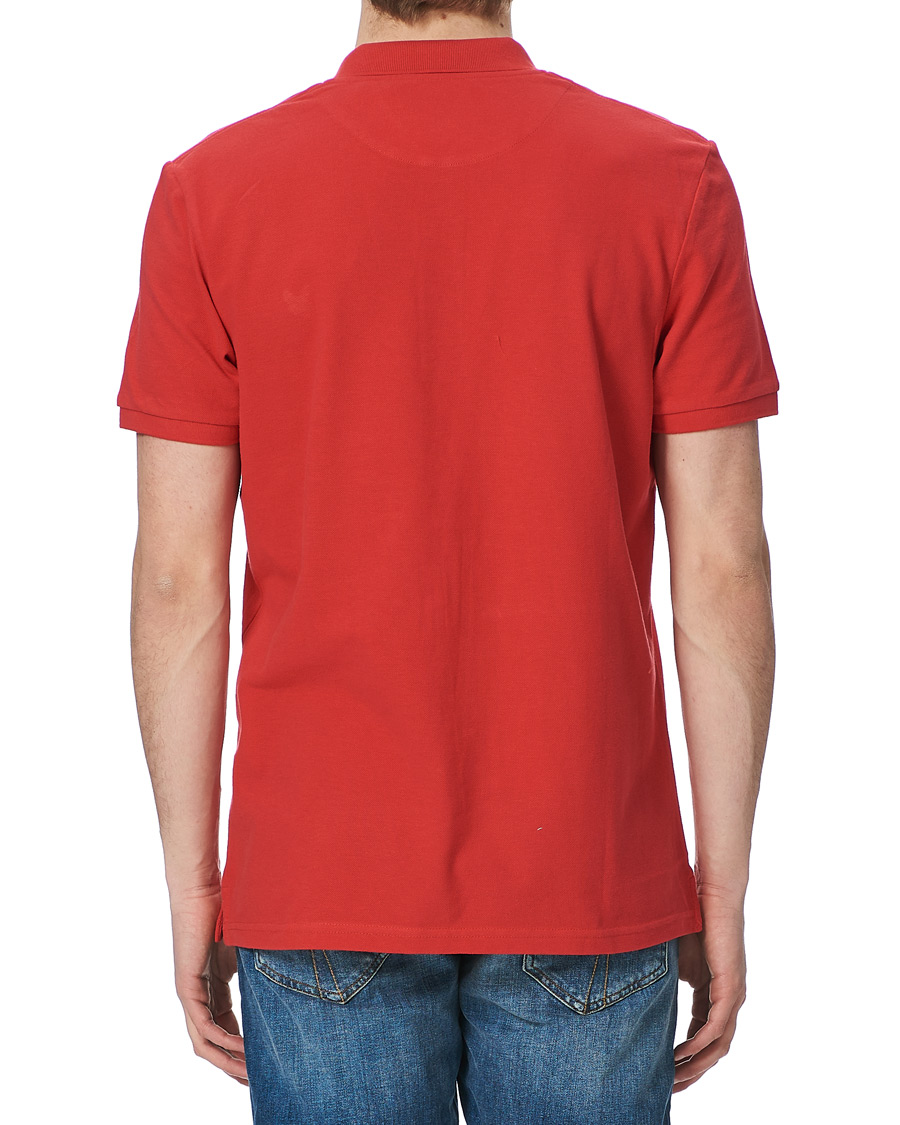 Heren | Polo's | Lyle & Scott | Plain Pique Polo Shirt Gala Red