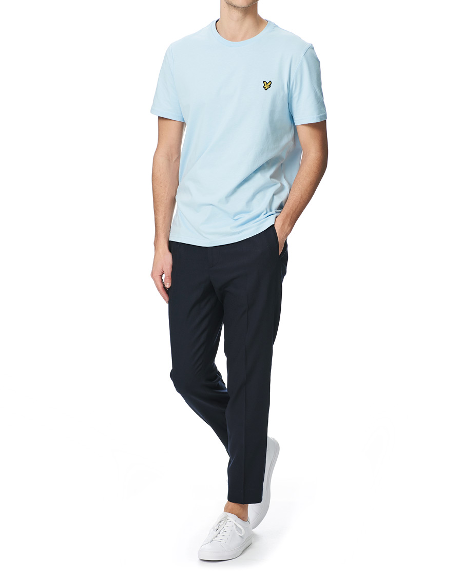 Heren | T-shirts | Lyle & Scott | Crew Neck Tee Deck Blue