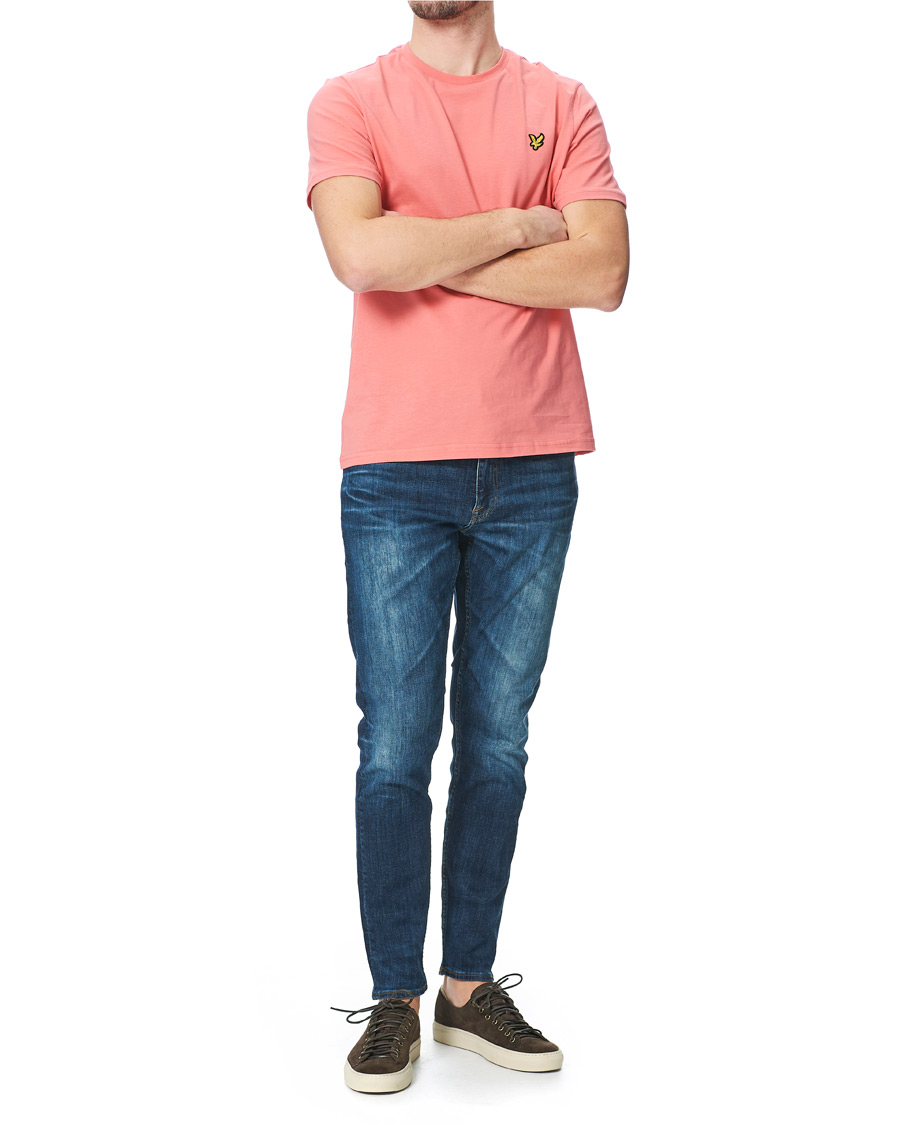 Heren | T-shirts | Lyle & Scott | Crew Neck Tee Punch Pink
