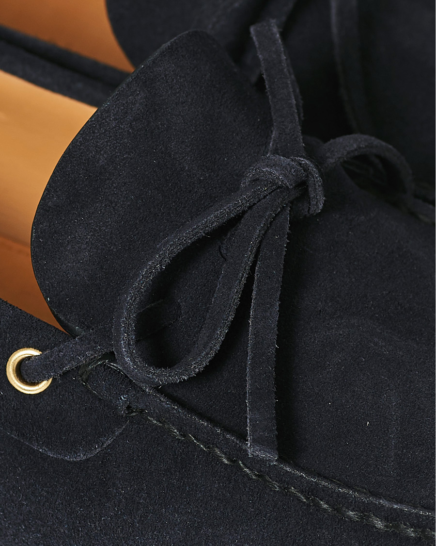 Heren | Car Shoe Driver Moccasin Navy Suede | Car Shoe | Driver Moccasin Navy Suede