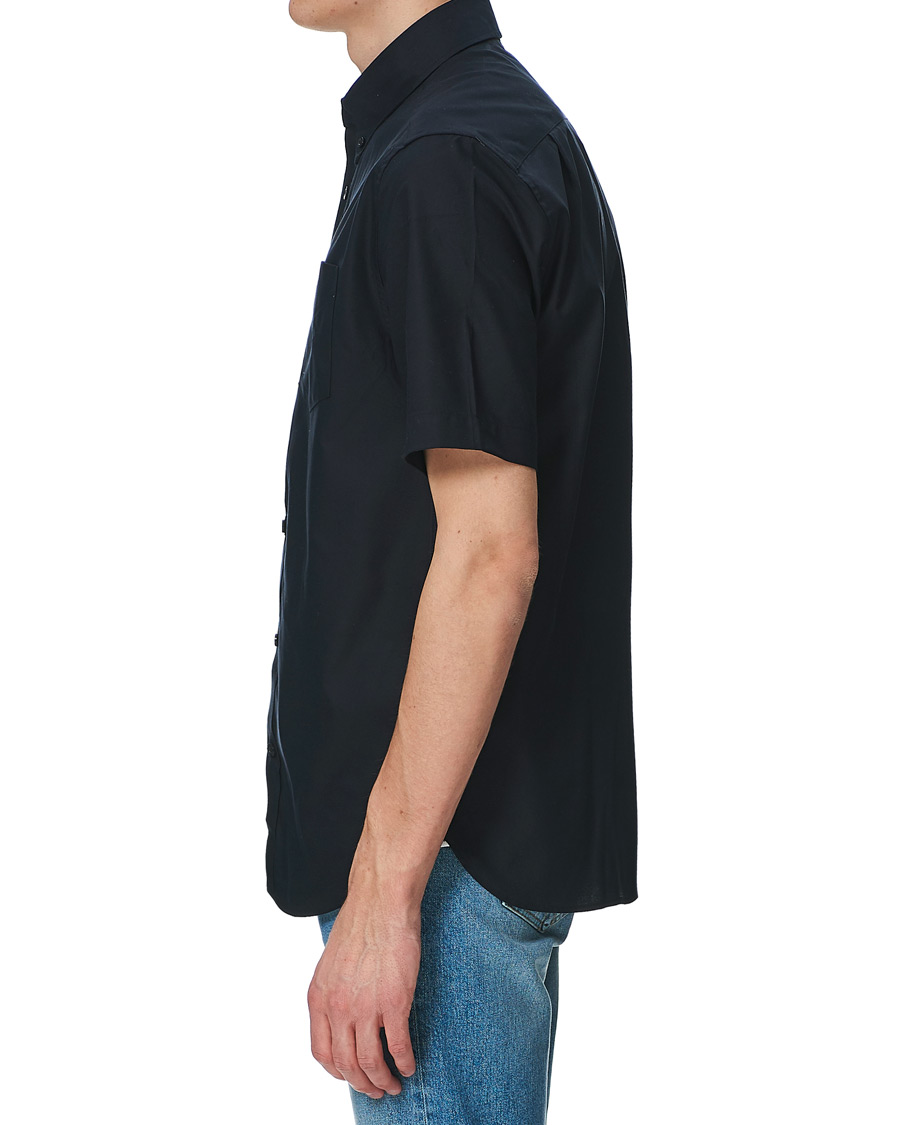 Heren | Overhemden | Fred Perry | Short Sleeve Oxford Shirt Navy