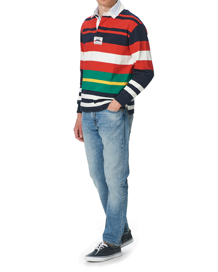 Heren | Sperry Striper II Canvas Sneaker Dark Navy | Sperry | Striper II Canvas Sneaker Dark Navy