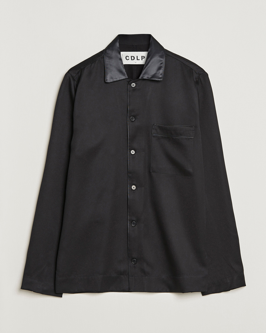 Heren | Pyjama's en gewaden | CDLP | Home Suit Long Sleeve Top Black