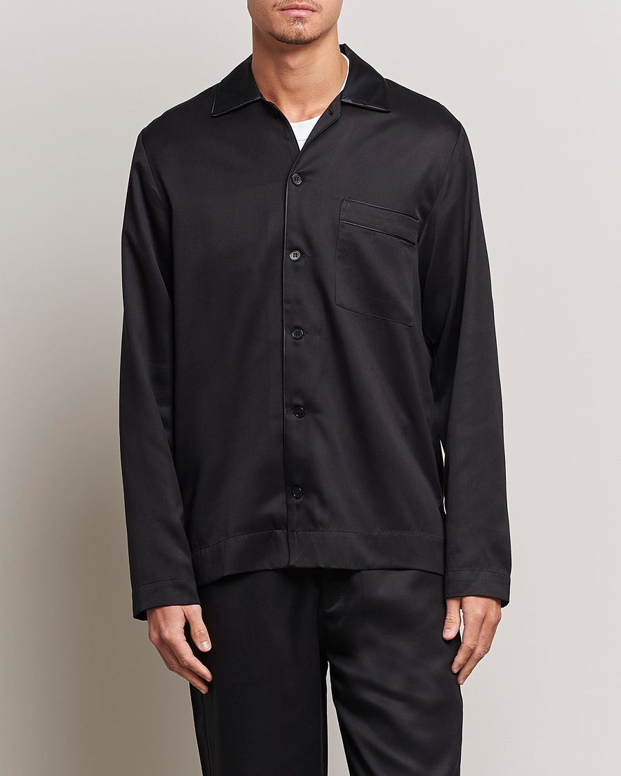 Heren | Pyjama's en gewaden | CDLP | Home Suit Long Sleeve Top Black