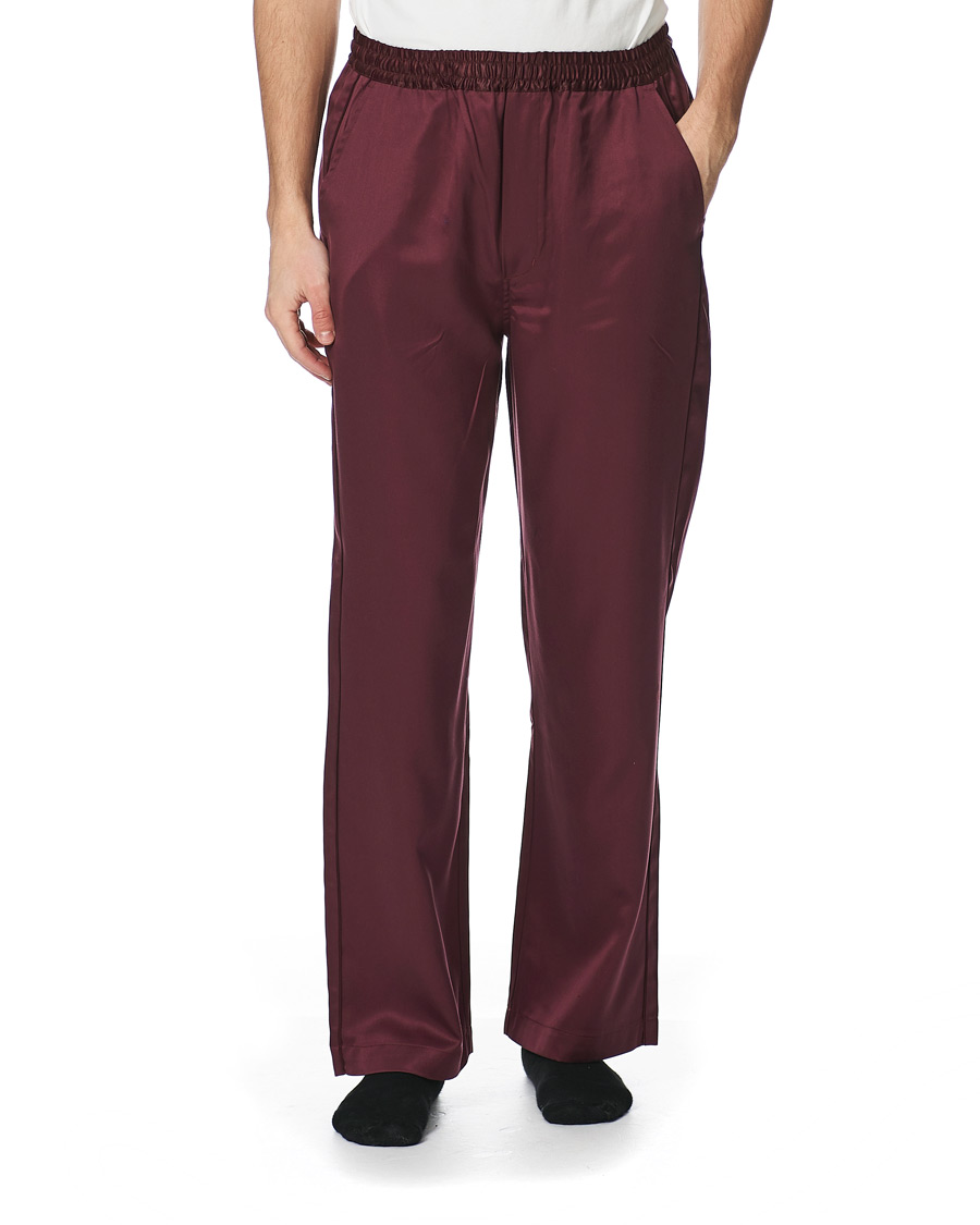 Heren | Pyjama's en gewaden | CDLP | Home Suit Long Bottom Burgundy