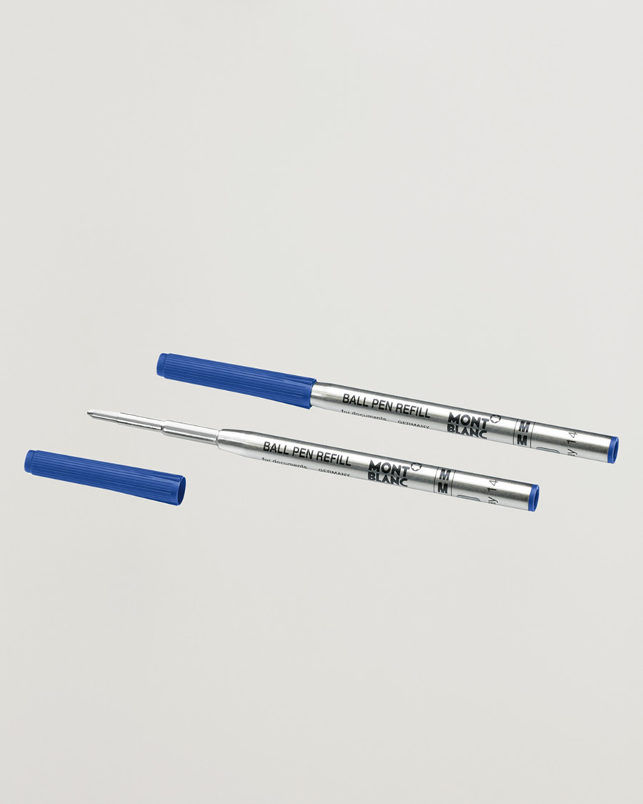 Heren | Lifestyle | Montblanc | 2 Ballpoint Pen Refill Royal Blue